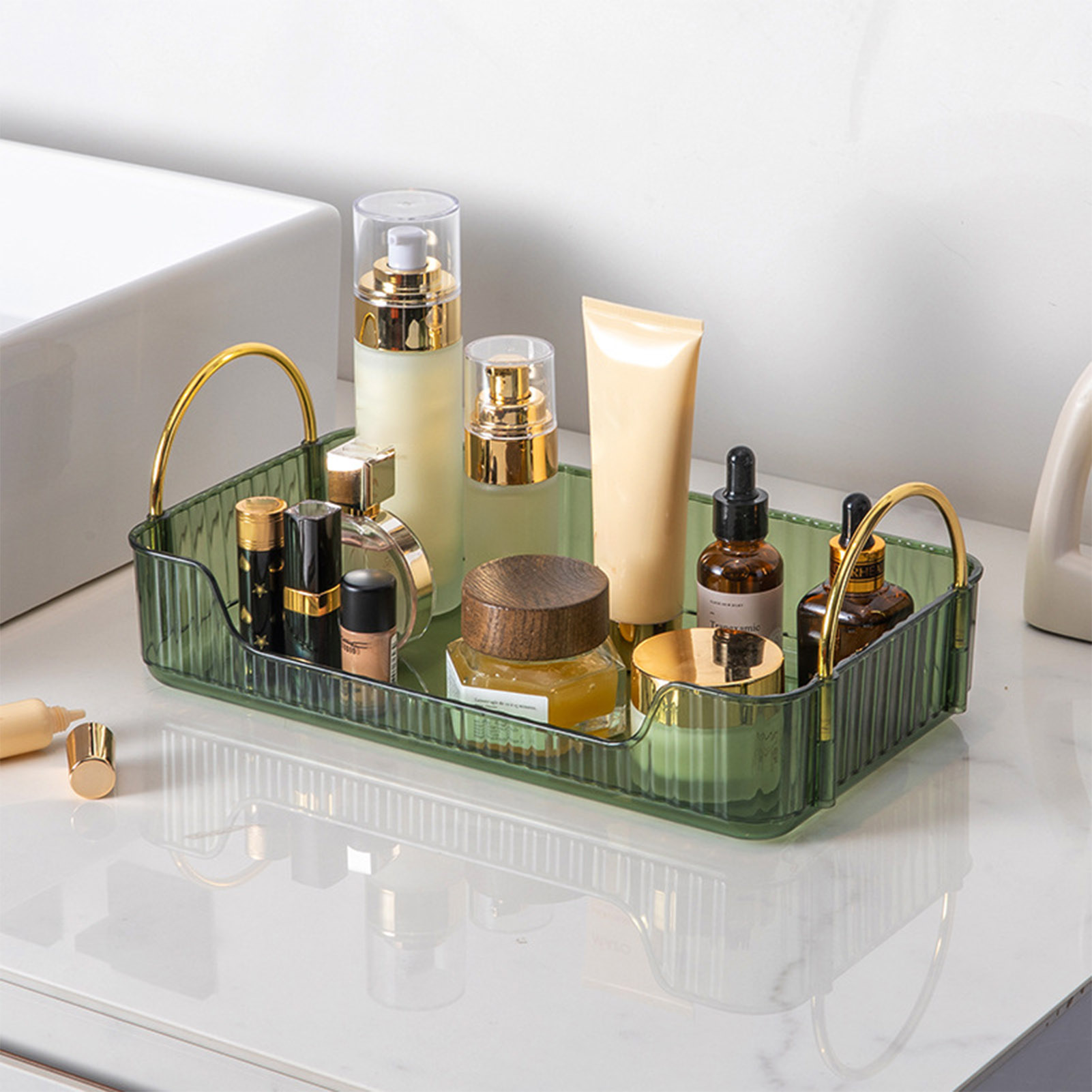 Home Goods Bathroom Storage - Organizer do łazienki, luksusowy akrylowy regał