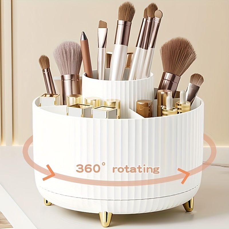 Home Goods Bathroom Storage - Obrotowy organizer na kosmetyki na biurko,