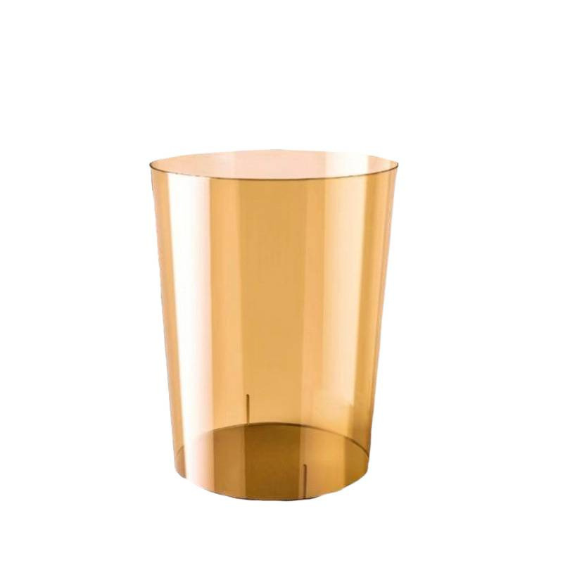 Zara Home Bathroom Accessories - Elegancki, przezroczysty kosz na śmieci, pojemnik
