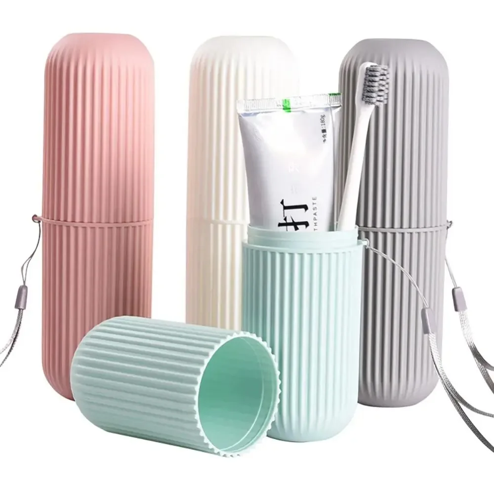 Home Goods Bathroom Storage - Przenośny kubek na szczoteczkę do zębów,