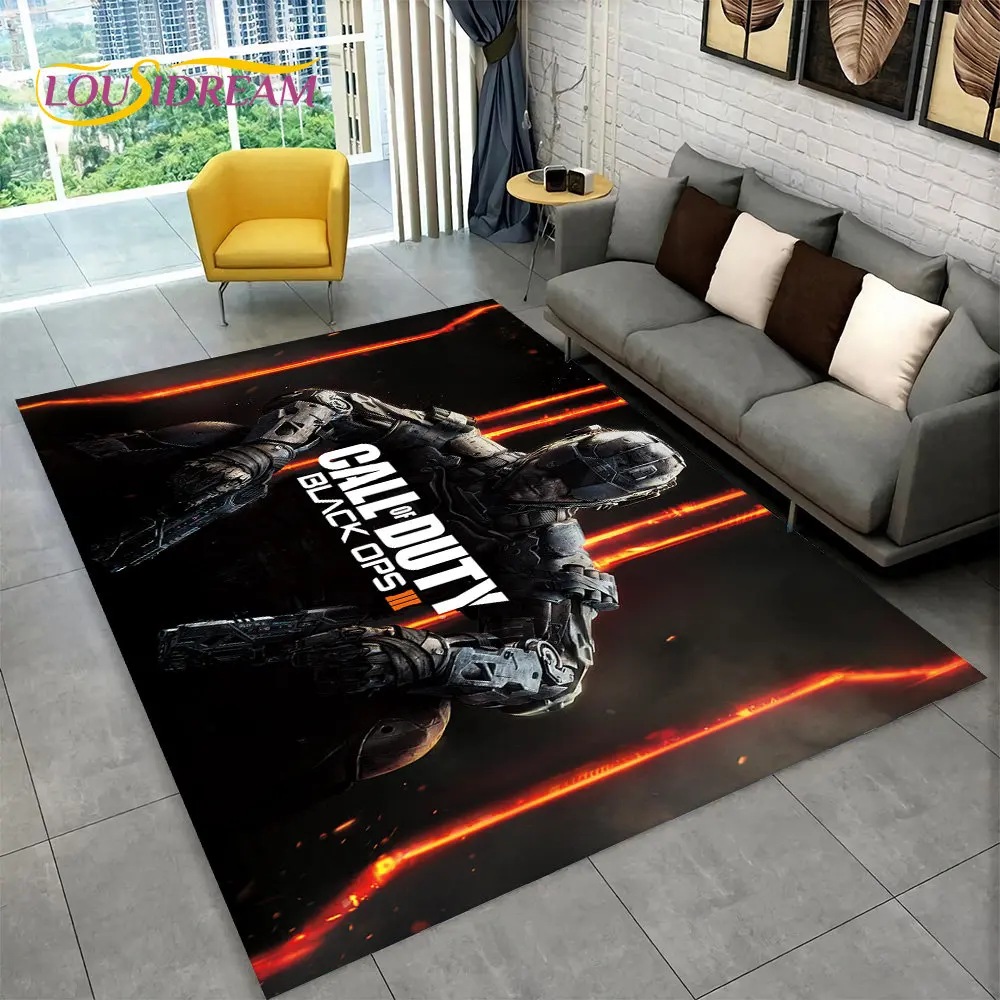 Home Bathroom Called - Dywanik 3D COD, Call of Duty,