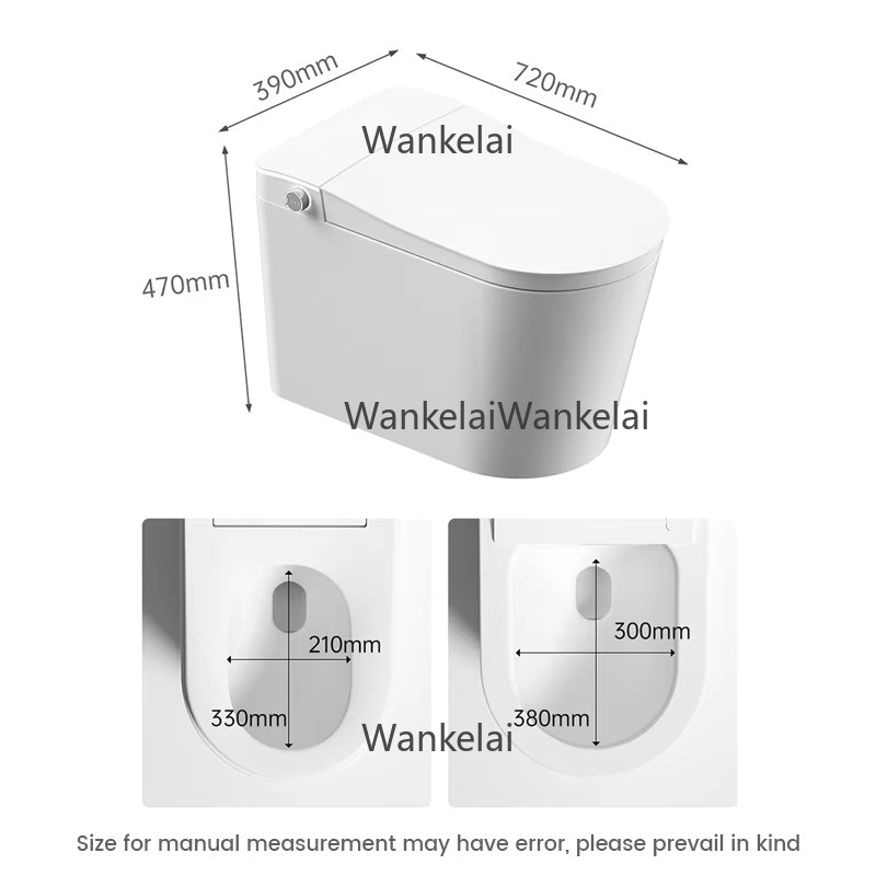 Home Bathroom Ware - Automatyczna toaleta z wydłużonym suszeniem ciepłym