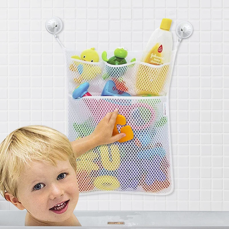 Home Goods Bathroom Storage - Baby Shower Zabawki do kąpieli Biała
