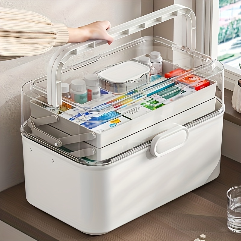 Home Goods Bathroom Storage - Pojemnik/Organizer na leki o dużej pojemności