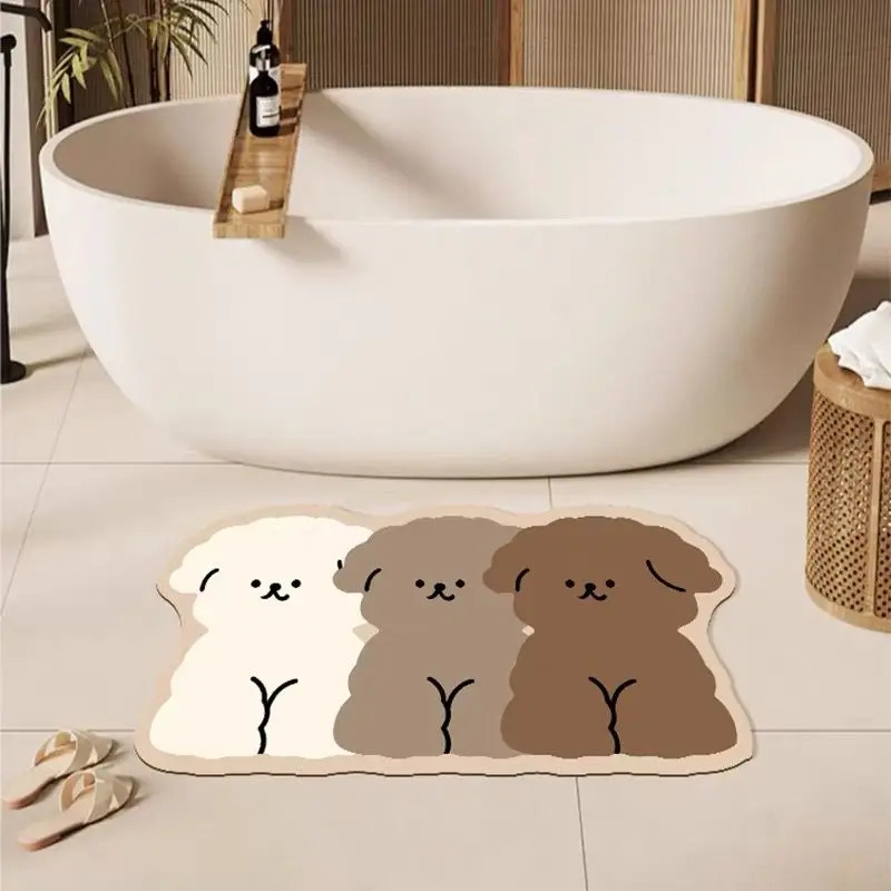 Zara Home Bathroom Rug - VIKAMA urocza mata łazienkowa w kształcie