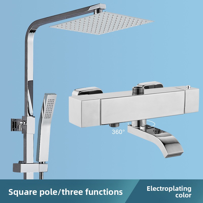 Elektroplaterowany zestaw prys – Home One Bathroom recenzja i cena