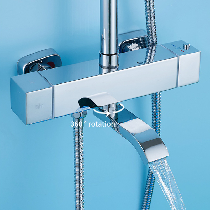 Elektroplaterowany zestaw prys – Home One Bathroom recenzja i cena