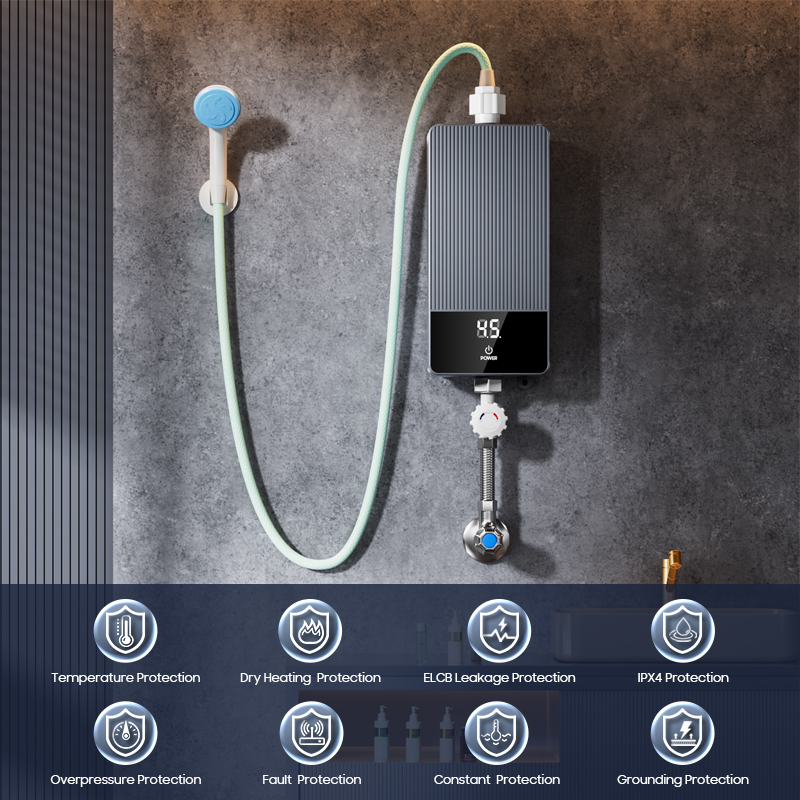 Domowy Mini Przepływowy Podgrz – Home Bathroom Geyser recenzja i cena