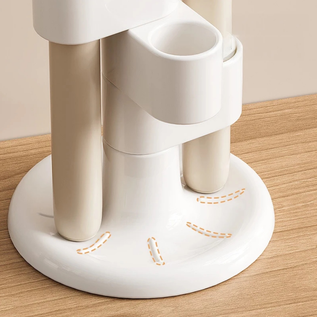 1 szt. Obrotowy uchwyt na szcz – Home Goods Bathroom Storage recenzja i cena