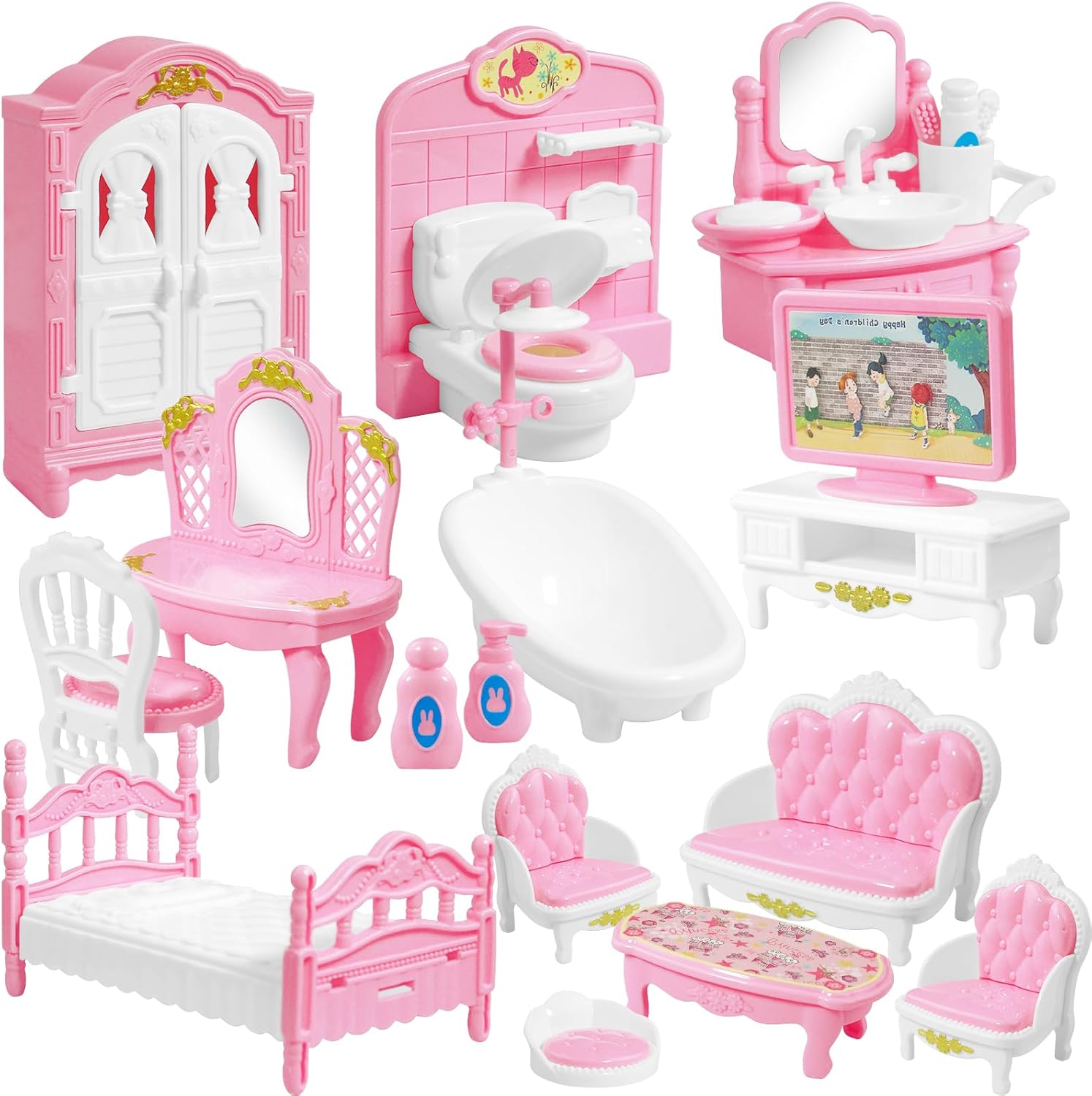 Zestaw mebli do domku dla lale – Zara Home Bathroom Accessories recenzja i cena