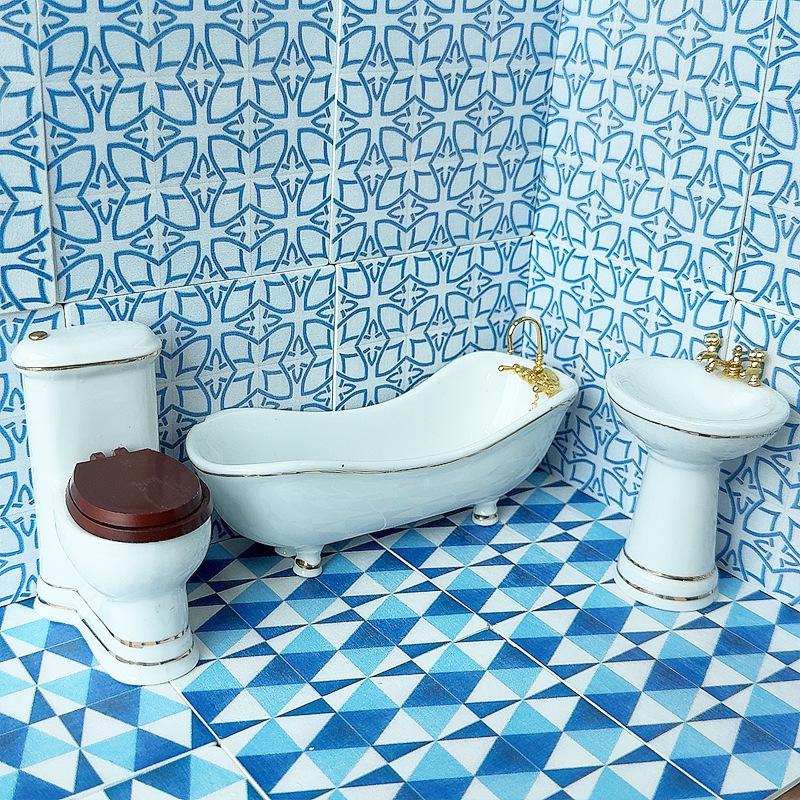 1 szt. 1:12 Miniaturowy kwadra – Zara Home Bathroom Accessories recenzja i cena