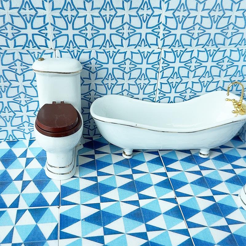 1 szt. 1:12 Miniaturowy kwadra – Zara Home Bathroom Accessories recenzja i cena