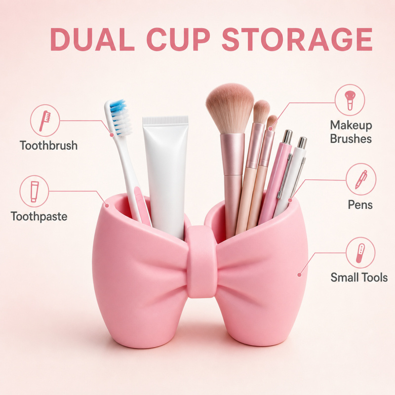 Uroczy uchwyt na szczoteczki d – Home Goods Bathroom Storage recenzja i cena