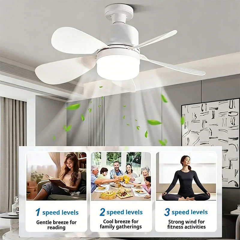 E27 Śrubowy wentylator sufitow – Home Bathroom Fan recenzja i cena