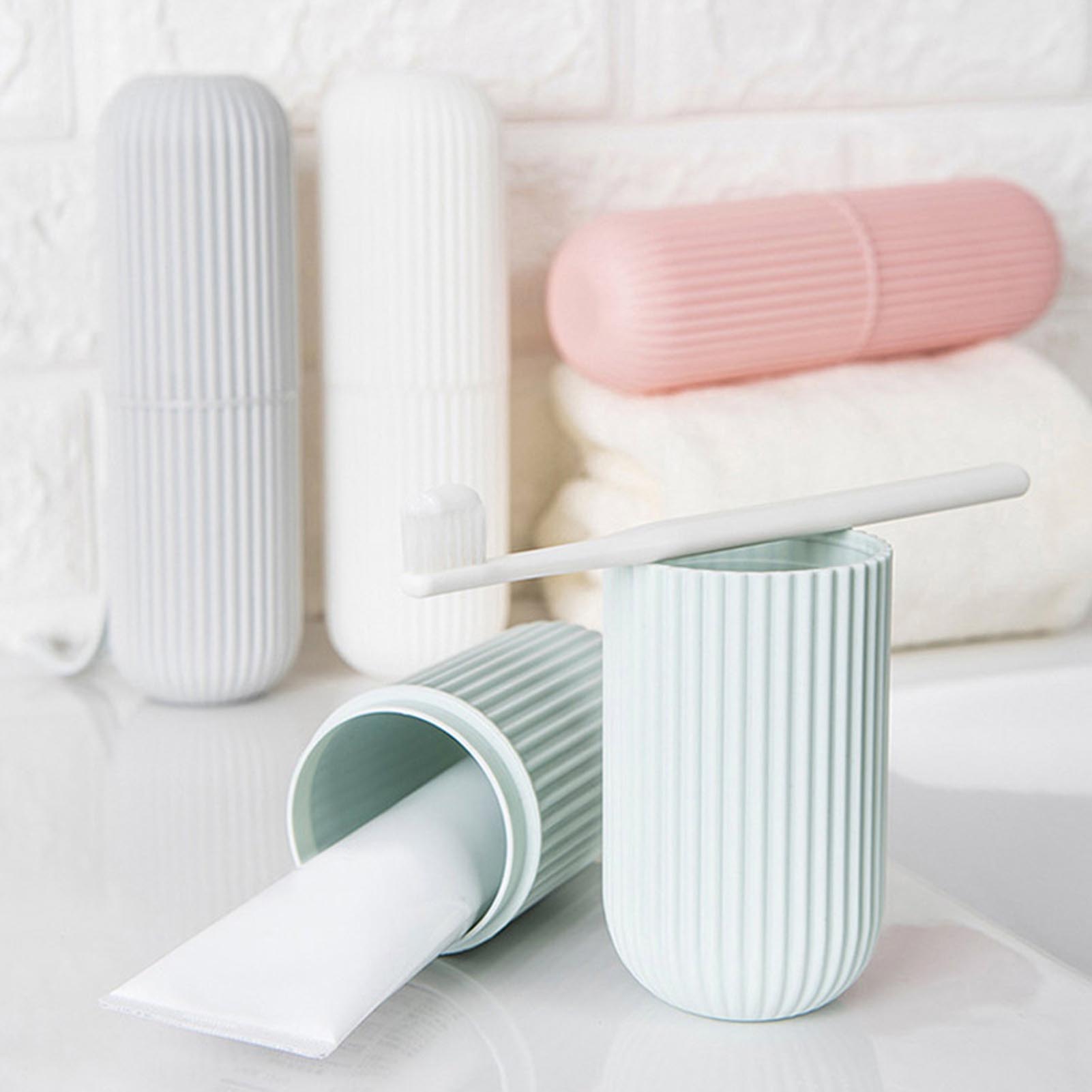 Różowy Pusty Podróżny Przenośn – Home Goods Bathroom Storage recenzja i cena