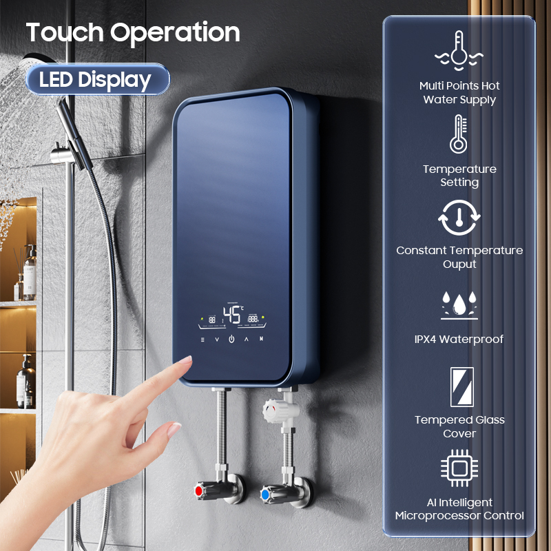 Inteligentny podgrzewacz wody  – Home Bathroom Geyser recenzja i cena