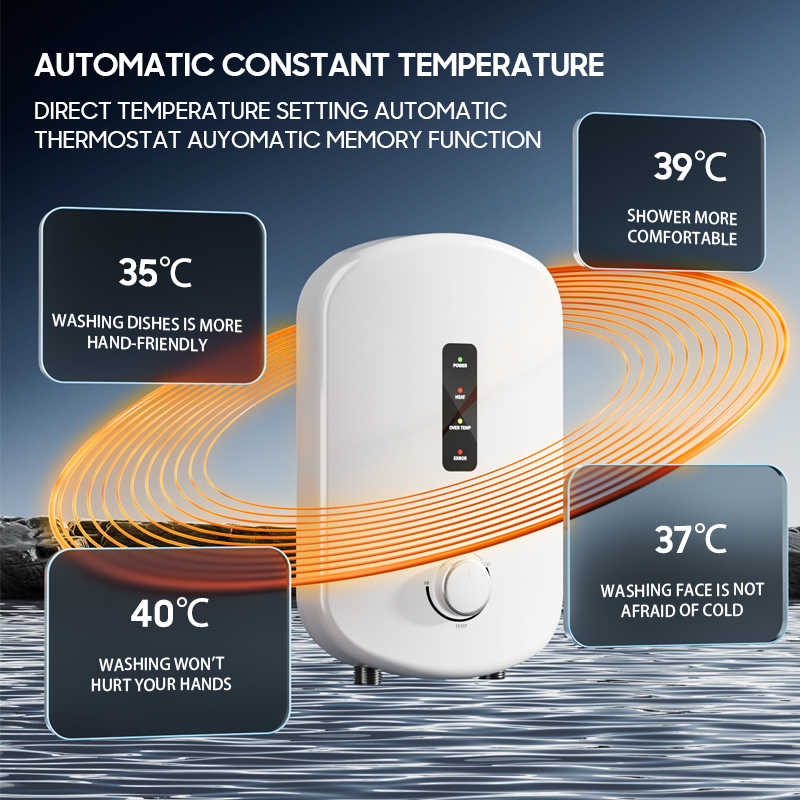 Domowy podgrzewacz wody 220V 3 – Home Bathroom Geyser recenzja i cena