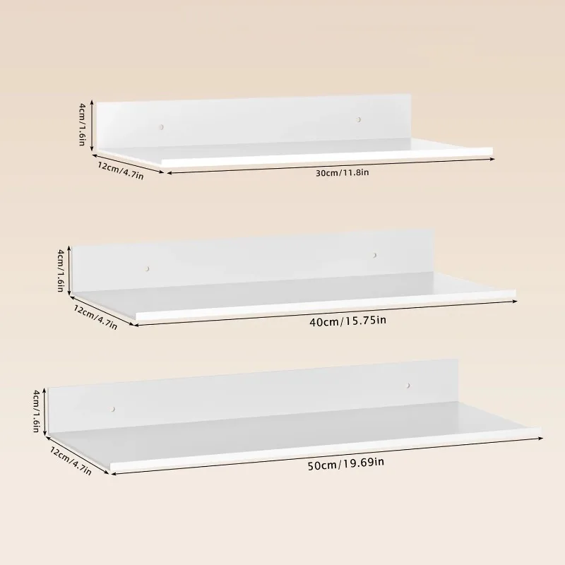 Metalowe półki wiszące na ścia – Home Goods Bathroom Storage recenzja i cena