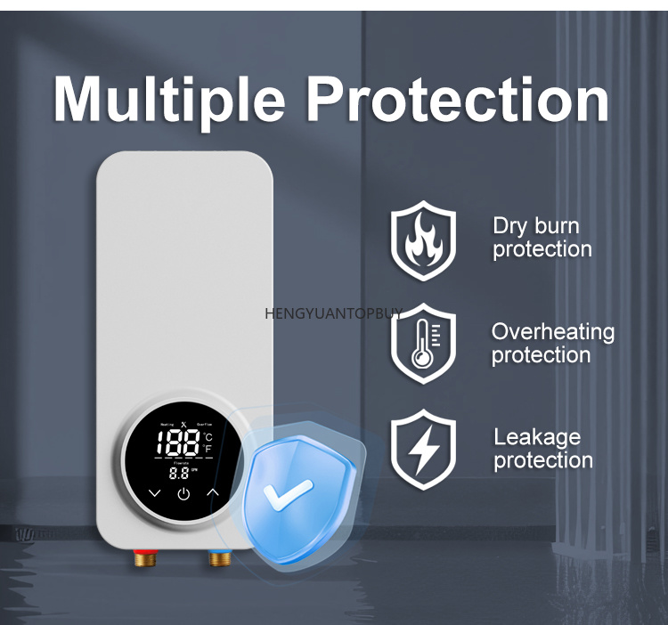 Mini Przepływowy Podgrzewacz W – Home Bathroom Geyser recenzja i cena
