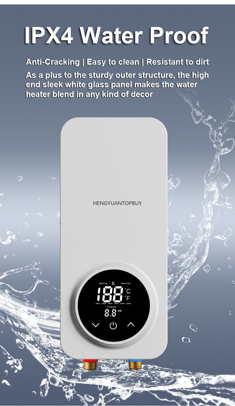 Mini Przepływowy Podgrzewacz W – Home Bathroom Geyser recenzja i cena