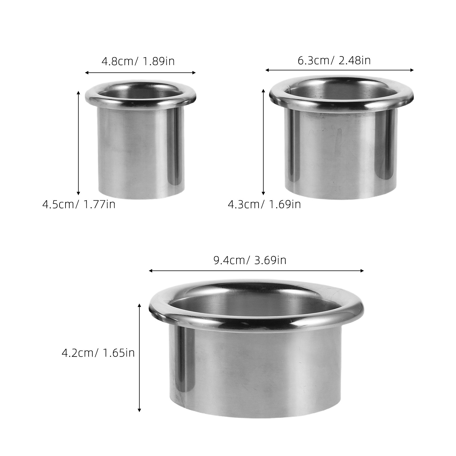 3 szt. Stalowy uchwyt na susza – Home Goods Bathroom Storage recenzja i cena