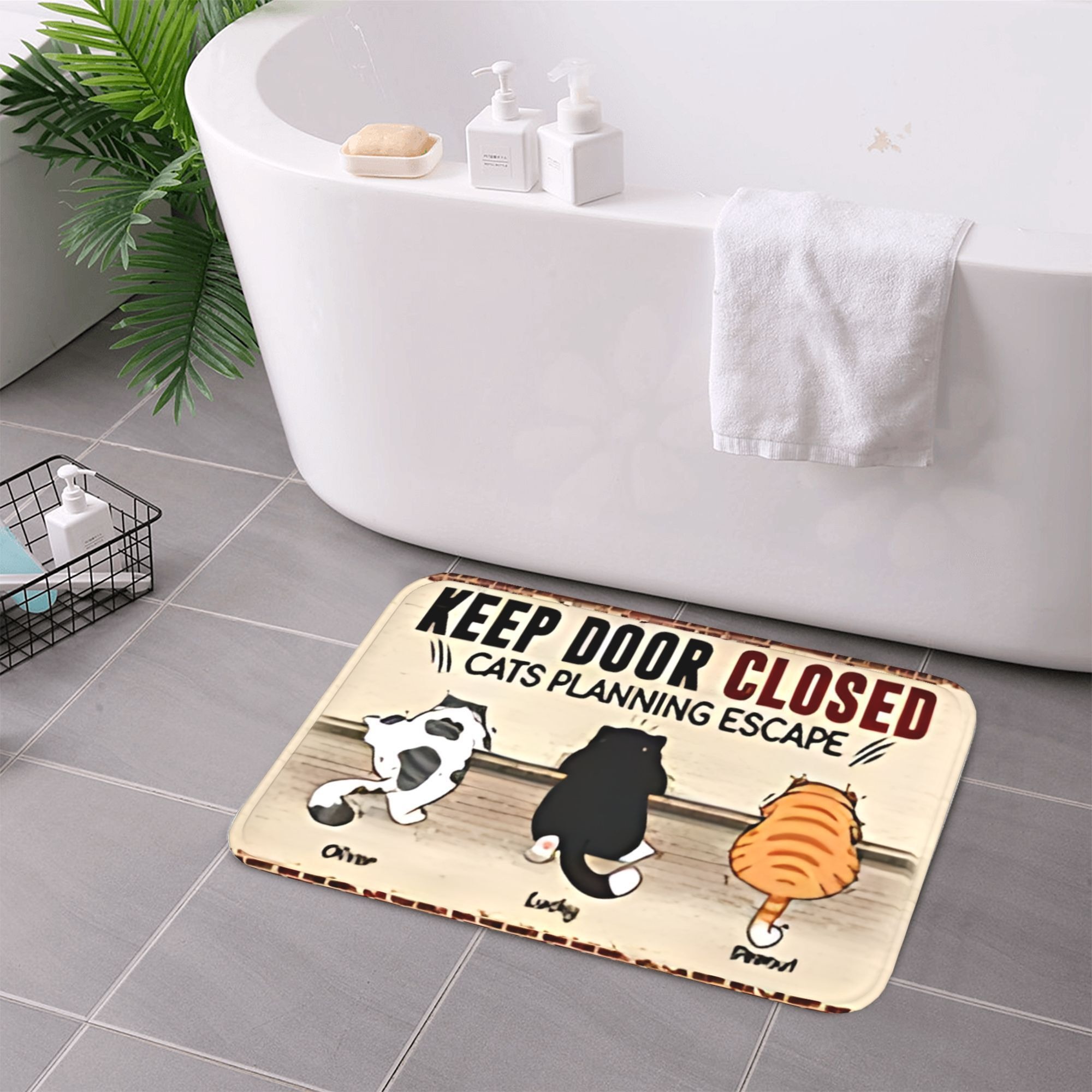 1 szt. Mata kuchenna z wzorem  – Home Bathroom Plan recenzja i cena