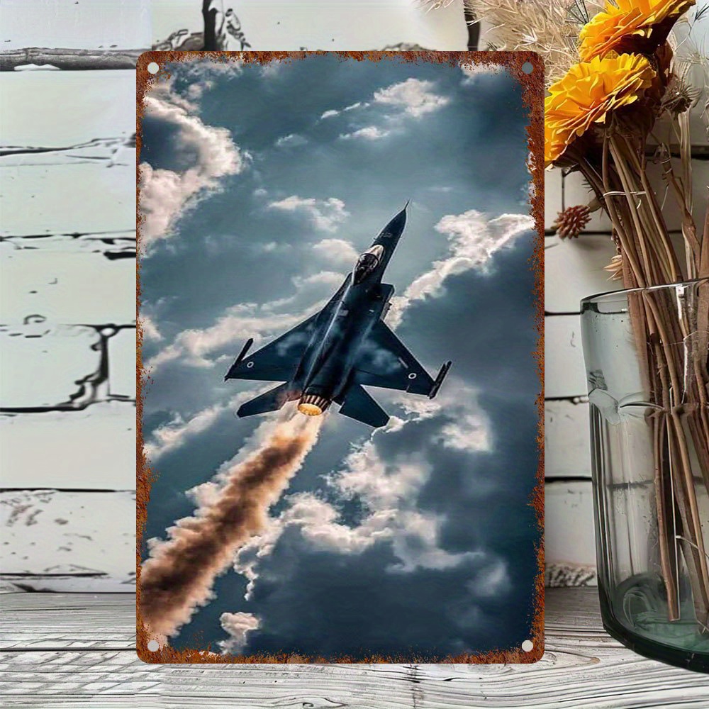 Vintage'owy metalowy szyld ści – Jet Home Bathroom recenzja i cena