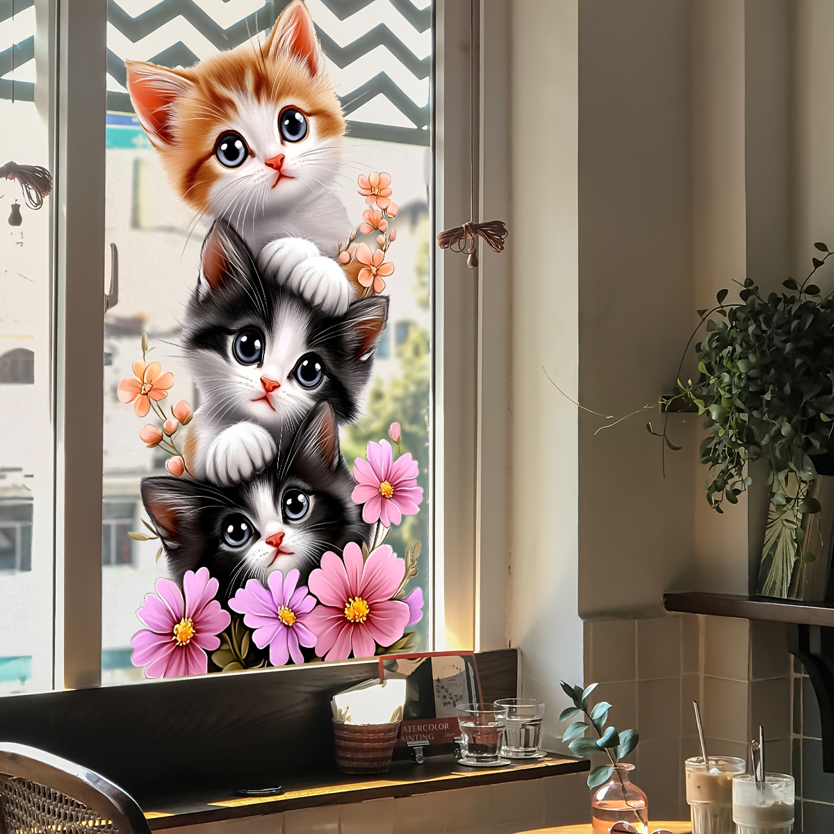 1 szt. Urocza naklejka na okno – Home One Bathroom recenzja i cena